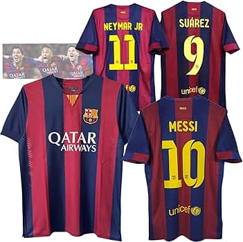 最終値下げ！FCバルセロナ14-15ユニフォームセット　ネイマールメッシスアレス 71+MOu067kL._AC_AC_SY350_QL65_.jpg